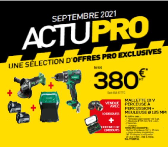 OFFRES SEPTEMBRE 2021