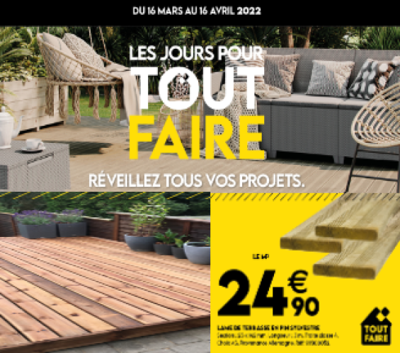 Promotion Réveillez tous vos projets