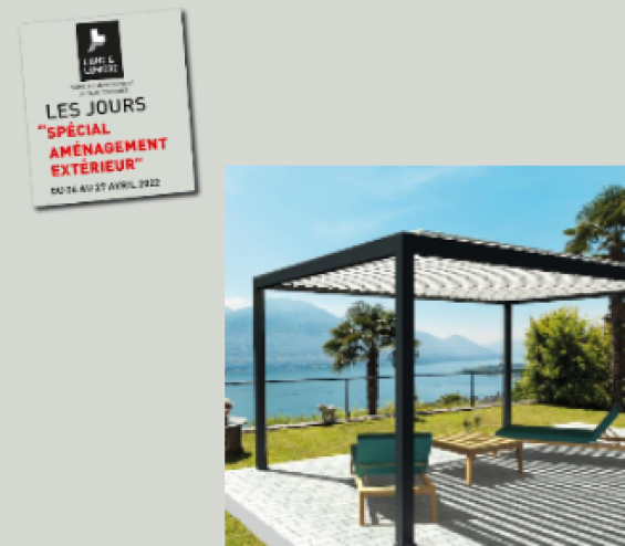 Les jours "Spécial aménagement extérieur"